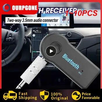 1 ~ 10ШТ Адаптер безжичен приемник с Bluetooth 4.1 Стерео Жак 3,5 мм за автомобилната музика, аудио слушалки, Aux за приемане на слушалки