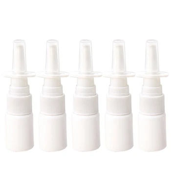 10шт 10 мл спрей за еднократна употреба, пластмасов спрей за замъгляване на носа