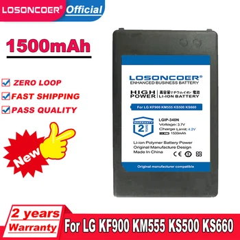1500 ма LGIP-340N Взаимозаменяеми Батерия За LG KF900 KM555 KS500 KS660 GD300s GT350 GR500 GT550 GT550 GW525 Батерия за Мобилен Телефон
