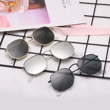 2022, Ретро Кръгли очила, Слънчеви очила, дамски Маркови Дизайнерски Слънчеви очила за жени, Огледални слънчеви очила Ray, Женски Oculos De Sol