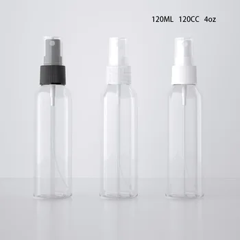 24 прозрачен флакон-спрей обем 120 мл, 150 мл, 200 мл, 200 куб. см, ПАТ Пластмасов контейнер, бутилка за фин спрей мъгла, опаковки на шампоан.