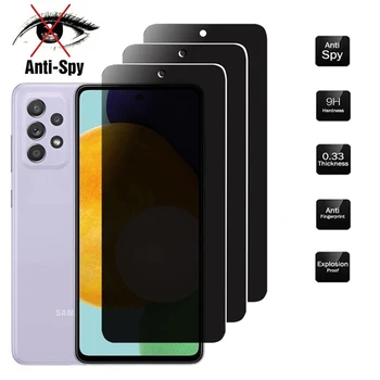 3D Защитно закалено стъкло за Samsung Galaxy A03 Основната A10 A21S, защита от шпионски софтуер, screen protectors за Samsung A31 A51 а a53 A13 A33 A52S