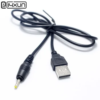 5шт 80 см USB Порт До 4,0x1,7 мм, 9 В Dc Жак За Съединител за захранващ Кабел Черен За Led Крушки, Високоговорители, Bluetooth-Слушалки и т.н.