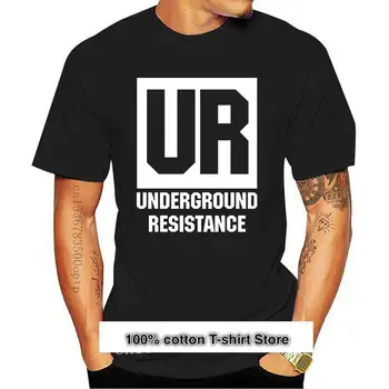 Camiseta Underground Resistance Records-Detroit Techno, Edm House, ropa deportiva, камисета