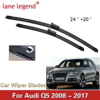 Lane Legend Wiper LHD Набор от Четки на Предните Чистачки За Audi Q5 2008-2017 на Предното Стъкло, Предното Стъкло на превозното средство Дъждовна Четка 24 