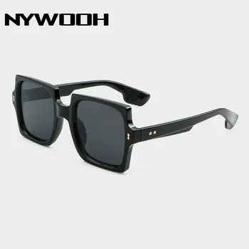 NYHOOW Ретро Слънчеви Очила за Жени TR90 рамки Слънчеви очила с UV400 Мъжки Зелени Черни 2023 летните слънчеви Очила за шофиране нюанс