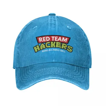 Red Team Hackers: Героите в треснувшей обвивка бейзболна шапка на Cosplay шапка-люлеещ се стол Коледни шапки, Дамски шапка, Мъжки