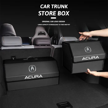 Автомобилна Чанта За Съхранение Органайзер Сгъваем Багажник на Колата За Acura MDX RDX TSX RSX Integra TL RL NSX TLX ILX ZDX RLX Аксесоари
