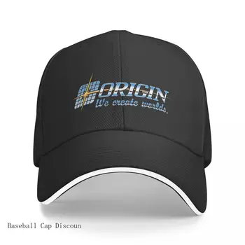 Бейзболна шапка с логото на Origin Systems, шапка на луксозна марка, бейзболна шапка, мъжки и дамски-добрата