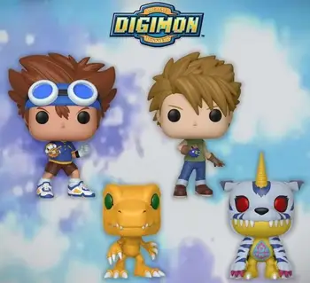 Винил фигурки Digimon Tai Мат Gubumon Agumon, подбрани модели играчки