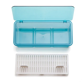 Дренажен прахоустойчив кутия за съхранение на съдове, Проста кутия за пръчици за хранене, Кухненски принадлежности за съхранение на Пластмасова клетка за пръчици за хранене