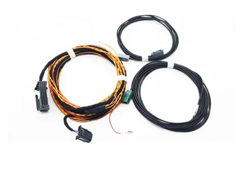 За Audi A4/B8 Q3 Q5 камера за задно виждане RVC кабел камери за проследяване на тел harness тел камера за Vw Touareg