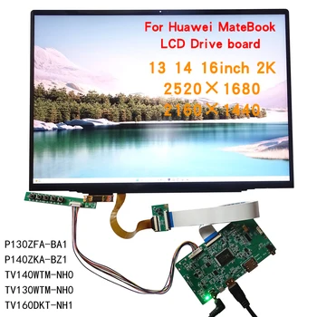 За MateBook Такса водача LCD екрана TV160DKT-NH1 P140ZKA-BZ1 TV130WTM-NH0 TV140WTM-NH0 P130ZFA-BA1 дънна Платка за управление на 2K HDMI