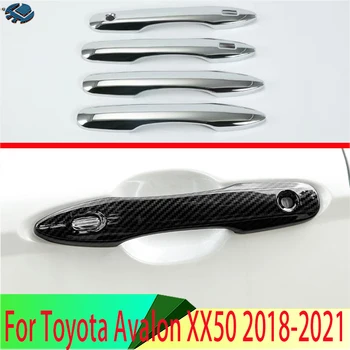 За Toyota Avalon XX50 2018-2022 Капачка на дръжката на вратата, от ABS-пластмаса, с капаче-капаче за замочной кладенци, довършителни молдингом