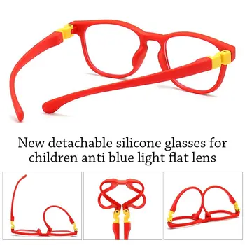 Защита на очите за момчета и момичета, Подвижни Детски очила за онлайн уроци, Удобни очила, Сверхлегкая дограма, защита от синя светлина