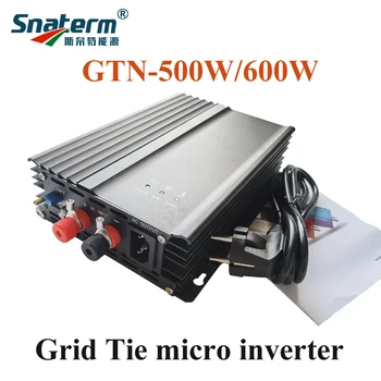 Инвертор освобождаване от отговорност на фотоволтаични батерии 500 W 12 24 48 60 72 В переменному протичането на ток 110 или 220 В MPPT Слънчев Мини-Мрежов инвертор за включване в мрежата