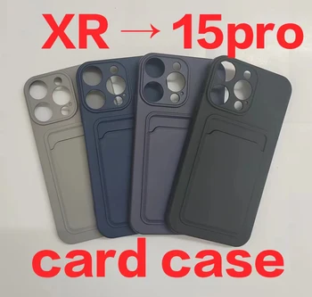 Калъф Cellular Cubes за XR to 15 Pro, Матиран мек калъф XR Convert to15 Pro, защитен калъф XR Body 15 Pro, калъф XR like 15 Pro