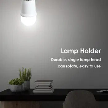 Класически Домашно 65 мм притежателя на лампата E27 Регулируем ротационен датчик led лампа за ресторант кухненски преобразувател на Основание контакти