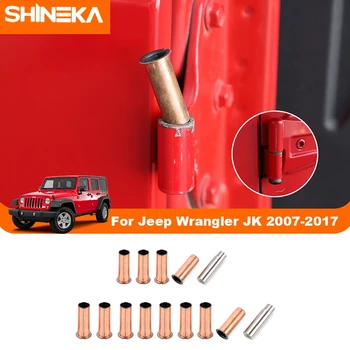 Комплект за ремонт на втулка врата на панти SHINEKA Аксесоари за Jeep Wrangler JK JKU 2007 2008 2009 2010-2017 Авточасти за врати на панти са Подходящи