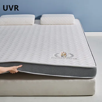 Матрак от естествен латекс UVR с висока еластичност и мека утолщающей подложка Татами за спалня в общежитието Хотелски матрак за Двойно легло в реален размер