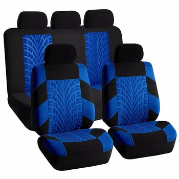 Модерен калъф за столче за кола от полиэстеровой тъкан Универсален Подходящ за повечето марки автомобили Защитни капаци за столчета за автомобил