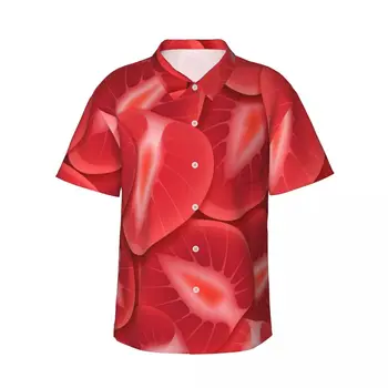 Мъжки ризи с текстура няма ягодово парчета, тениски, поло, потници