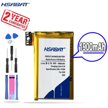 Новият пристигането на [HSABAT] Взаимозаменяеми батерия с капацитет от 1900 mah за iphone 3GS
