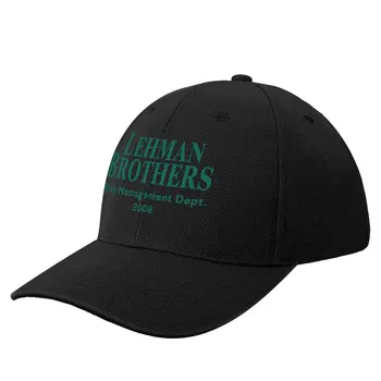 Отдел управление на риска на Lehman Brothers 2008 бейзболна шапка забавна шапка boonie hats Шапка Плажна шапка със закопчалка на гърба си Мъжка шапка дамски