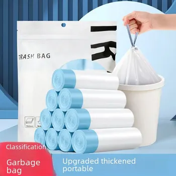 Преносим еднократна сгъсти с кухненски торба за боклук домашна употреба Ръчно торба за боклук на съвсем малък Опаковка от Полиетиленов материал Стил на устата