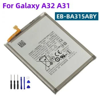 Преносимото Батерия EB-BA315ABY за Samsung Galaxy A22 4G A31 5000 mah на Galaxy A32 4g A325F A32 + Инструменти