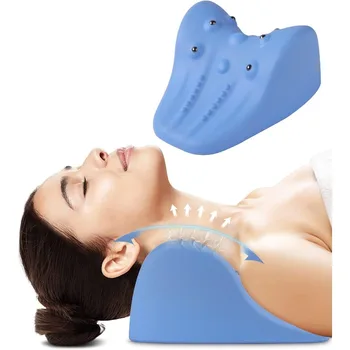 Релаксатор за шията и раменете, Сменящи се растяжитель с магнитна терапия, Устройство за вытяжения на шийката на матката, за да облекчи болката в TMJ и отпускане на мускулите