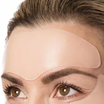 Силикон лепенка против бръчки на челото, за многократна употреба силикон лепенка, Мек, удобен, Лесен Инструмент за грижа за кожата против стареене