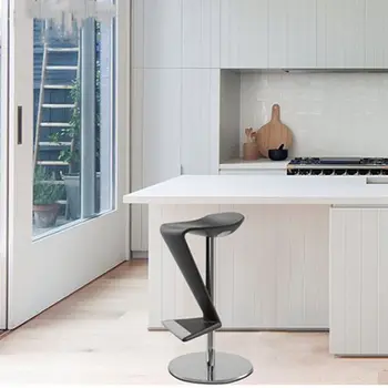 Скандинавските модерни дизайнерски столове, столове от фибростъкло, бар столове с високи крака, бар столове от неръждаема стомана, клуб столове, кафе столове