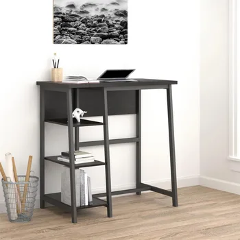 Стационарен компютър маса, поставка за лаптоп Еспресо за вашия домашен офис 