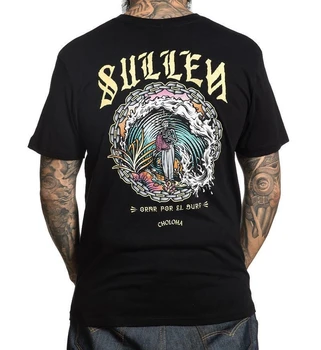 Тениска Sullen Art Collective Orar Por El Pray For Surf Choloha Черна тениска SCM1692
