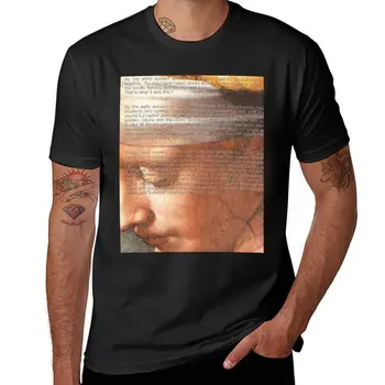 Тениска с капак албум New Renaissance от Саша и Джон Дигвидов, къса фланелка по поръчка, мъжки t-shirt