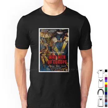 Тениска с филма от 100% памук Lucky Strike Don Draper Art Mad Men Don Mad Men е Черно-Бяла Телевизия Mad Men Of Europe Пеги Олсън