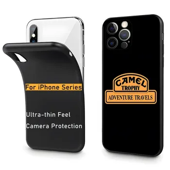 Цигареният марка Camel Калъф за телефон 2023 Новост за iPhone 14 12 13 11 Pro Max Mini X XR XS Max 7 8 Plus Силиконов калъф във формата на миди