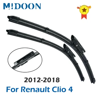 Четки на предните чистачки MIDOON за Renault Clio 4 2012 - 2018 Предното стъкло, Предното стъкло 26 