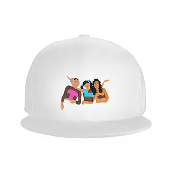 Шапка в стил хип-хоп от TLC, Нова шапка, космата шапка, шапки за партита, плажна шапка, мъжки облекла за голф, дамски